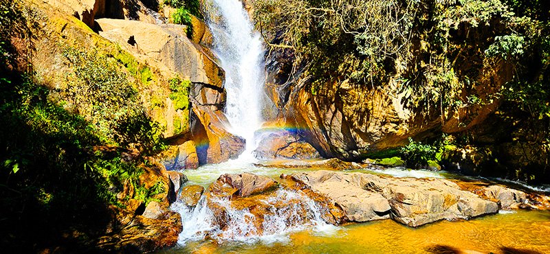 Cachoeira Vila D´Angelo Munhoz MG Brasil